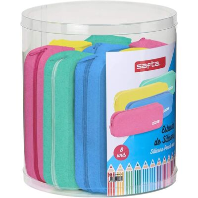 Safta Glitter Vierkant Schoolcase - 8 Stuks Safta Glitter Vierkant Schoolcase - 8 Stuks