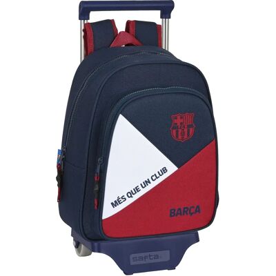 Torba szkolna F.C. Barcelona - Granatowa błękitna - Ergonomiczne wyściółki - 10 L - 27x33x10 cm Torba szkolna F.C. Barcelona - Granatowa błękitna - Ergonomiczne wyściółki - 10 L - 27x33x10 cm