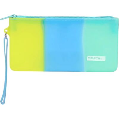 Safta School Case Blauw Groen Geel - Schooltas Safta School Case Blauw Groen Geel - Schooltas