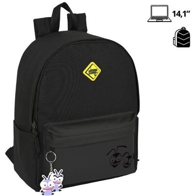 Zaino scolastico nero El Hormiguero - Unisex 16L Zaino scolastico nero El Hormiguero - Unisex 16L