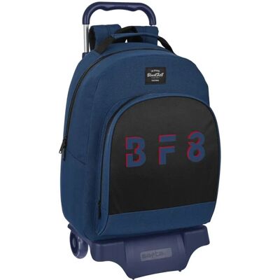 BlackFit8 Urban Sac à Dos Scolaire avec Roues - Sac d'École - Publicité BlackFit8 Urban Sac à Dos Scolaire avec Roues - Sac d'École - Publicité