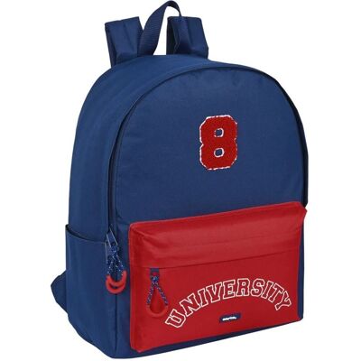 Sac à Dos Safta Marine Rouge - École - Publicité Sac à Dos Safta Marine Rouge - École - Publicité