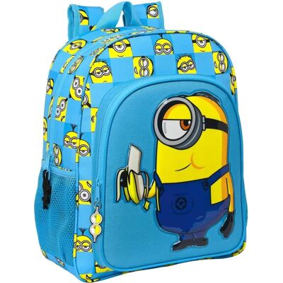 Niebieski plecak szkolny Minionsstatic - Plecak szkolny Niebieski plecak szkolny Minionsstatic - Plecak szkolny