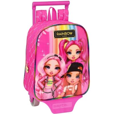 Rainbow High Fuchsia Szkolny Plecak z Kołami - Szkolny Plecak Rainbow High Fuchsia Szkolny Plecak z Kołami - Szkolny Plecak