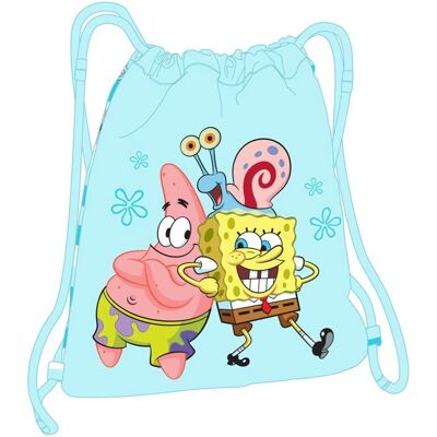 Sac à dos Spongebob bleu et blanc pour enfants - Accessoire scolaire - Publicité Sac à dos Spongebob bleu et blanc pour enfants - Accessoire scolaire - Publicité