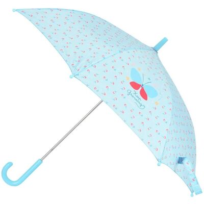 BlackFit8 Mariposa Blauw - 86cm Paraplu BlackFit8 Mariposa Blauw - 86cm Paraplu