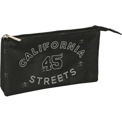 Safta California Svart 22 x 12 x 3 cm Skolväskor - Skola Safta California Svart 22 x 12 x 3 cm Skolväskor - Skola