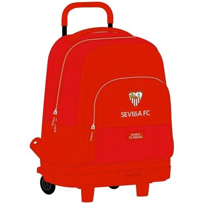 Sac à dos scolaire avec roulettes Sevilla Fútbol Club - Sac à dos - Publicité Sac à dos scolaire avec roulettes Sevilla Fútbol Club - Sac à dos - Publicité