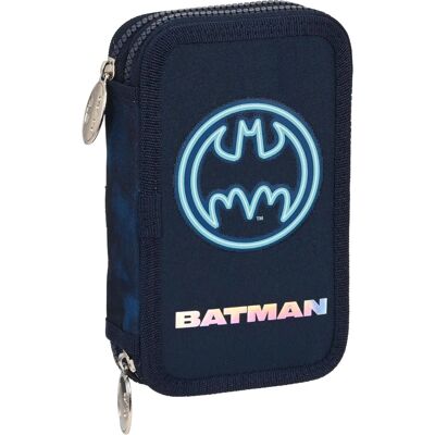 DC Comics Podwójny piórnik Batman Granatowy - Pencil Case DC Comics Podwójny piórnik Batman Granatowy - Pencil Case