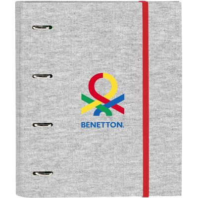 Benetton Pop Grå Ringmapp - Kontorsmaterial Benetton Pop Grå Ringmapp - Kontorsmaterial