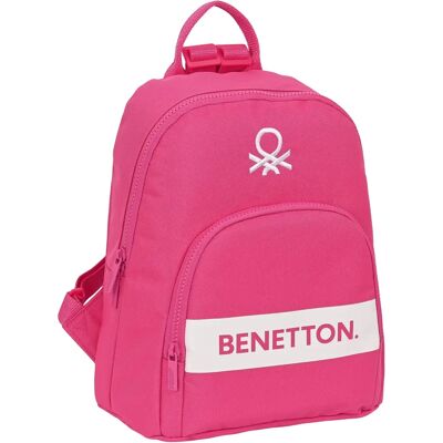 Benetton Framboesa Fúcsia 13 L - Mochila - Estilo Casual Benetton Framboesa Fúcsia 13 L - Mochila - Estilo Casual