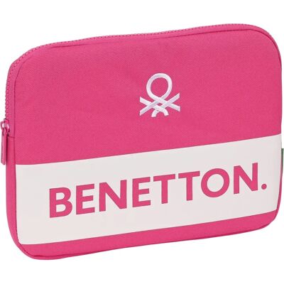 Housse d'ordinateur portable Benetton Raspberry Fuchsia - Housse d'ordinateur - Publicité Housse d'ordinateur portable Benetton Raspberry Fuchsia - Housse d'ordinateur - Publicité