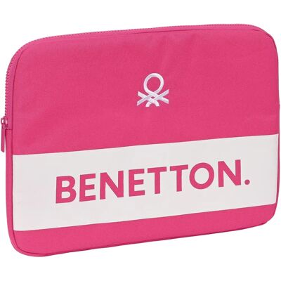 Housse d'Ordinateur Benetton Raspberry Fuchsia - Protection pour Ordinateur - Publicité Housse d'Ordinateur Benetton Raspberry Fuchsia - Protection pour Ordinateur - Publicité