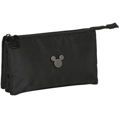 Étui scolaire noir Mickey Mouse Clubhouse - 22x12x3cm - Publicité Étui scolaire noir Mickey Mouse Clubhouse - 22x12x3cm - Publicité