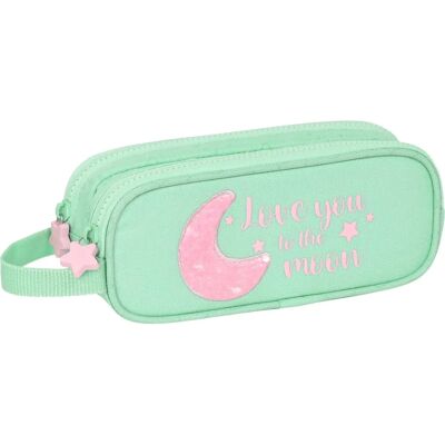 Borsa doppia BlackFit8 Moon Verde - Poliestere riciclabile 300D Borsa doppia BlackFit8 Moon Verde - Poliestere riciclabile 300D