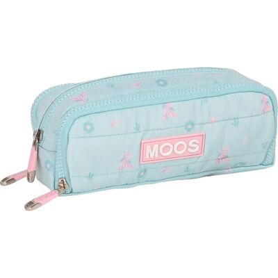 Skolfacka Moos Garden 21 x 8 x 8 cm Turkos Dragkedja Polyester Vadderad Skolfacka Moos Garden 21 x 8 x 8 cm Turkos Dragkedja Polyester Vadderad