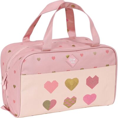 Trousse de Toilette Glow Lab Hearts Rose - Trousse de Toilette Trousse de Toilette Glow Lab Hearts Rose - Trousse de Toilette