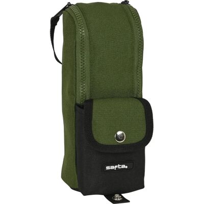 Trousse scolaire Safta Dark Forest - Noir Vert Trousse scolaire Safta Dark Forest - Noir Vert
