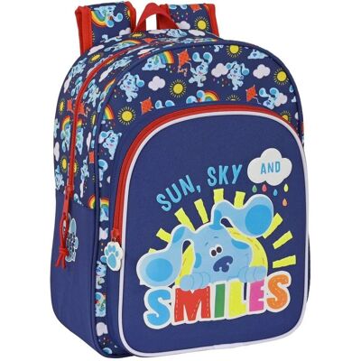 Mochila Azul marino Blue's Clues - Bolsillo para botella de agua Mochila Azul marino Blue's Clues - Bolsillo para botella de agua