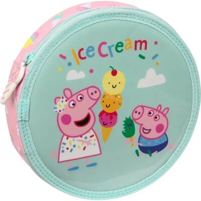 Pink Pig Roze Mint Pennenzak - Kinderschoolopslag Pink Pig Roze Mint Pennenzak - Kinderschoolopslag