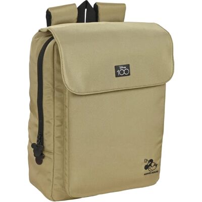 Beige Minnie Mouse 13,3'' Laptop Rugzak - Disney 100 Jaar Wonder - Schooltas Beige Minnie Mouse 13,3'' Laptop Rugzak - Disney 100 Jaar Wonder - Schooltas