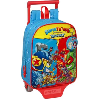 Superthings Rescue Force Niebieski 22 x 27 x 10 cm - Szkolny plecak na kółkach Superthings Rescue Force Niebieski 22 x 27 x 10 cm - Szkolny plecak na kółkach