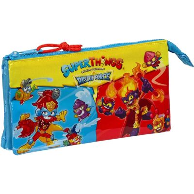 SuperThings Rescue Force Azul - Estojo escolar SuperThings Rescue Force Azul - Estojo escolar