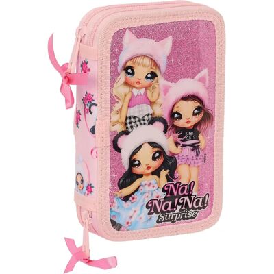 Trousse Double Na Na Na Surprise Rose - Étui à crayons - Publicité Trousse Double Na Na Na Surprise Rose - Étui à crayons - Publicité