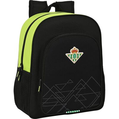 Sac d'École Real Betis Balompié 32 x 38 x 12 cm Noir Lime - Sac d'École Sac d'École Real Betis Balompié 32 x 38 x 12 cm Noir Lime - Sac d'École