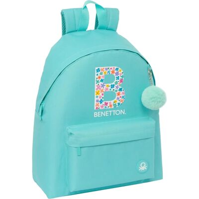 Zaino Scolastico Benetton Modello Letter Verde - Zaino Scolastico Zaino Scolastico Benetton Modello Letter Verde - Zaino Scolastico