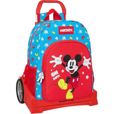 Zaino Scolastico Mickey Mouse Clubhouse Blu Rosso - 33 x 42 x 14 cm Zaino Scolastico Mickey Mouse Clubhouse Blu Rosso - 33 x 42 x 14 cm