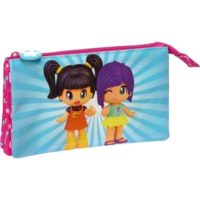 Pinypon Rosa Blu Doppio Borsa - Borsa da trasporto Pinypon Rosa Blu Doppio Borsa - Borsa da trasporto