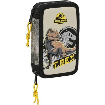 Custodia doppia Jurassic World avvertimento grigia - Astuccio Custodia doppia Jurassic World avvertimento grigia - Astuccio