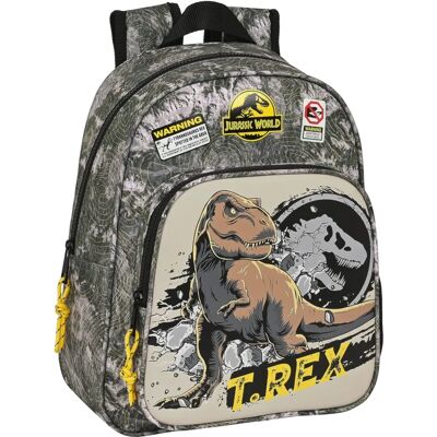 Mochila escolar Gris de Jurassic World Warning - Tipo escolar Mochila escolar Gris de Jurassic World Warning - Tipo escolar
