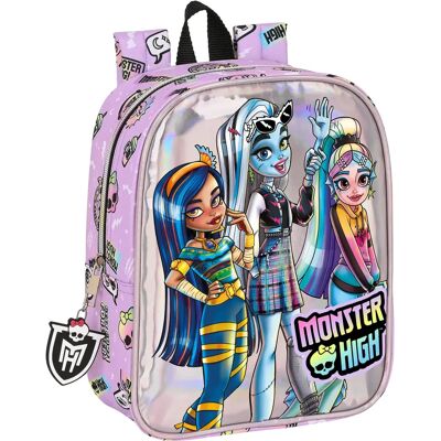Mochila escolar lila Monster High - 22x27x10 cm Mochila escolar lila Monster High - 22x27x10 cm