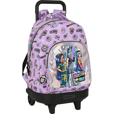 Monster High Best boos Lila - Mochila con Ruedas Monster High Best boos Lila - Mochila con Ruedas