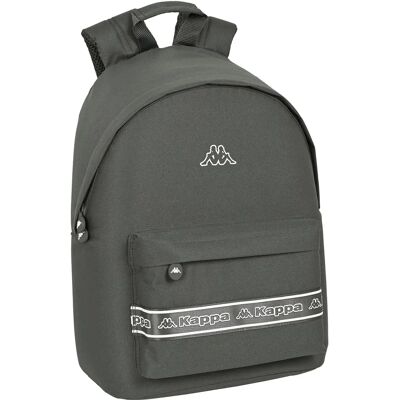 Sac à dos pour ordinateur portable Kappa Basics gris 31x41x16cm - Publicité Sac à dos pour ordinateur portable Kappa Basics gris 31x41x16cm - Publicité