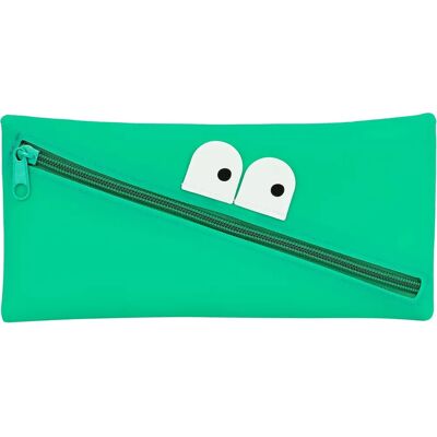 Trousse Scolaire Verte Safta - Visage d'Enfant Trousse Scolaire Verte Safta - Visage d'Enfant