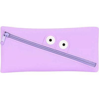 Safta Face 22x11x1cm Lilas - Trousse scolaire Safta Face 22x11x1cm Lilas - Trousse scolaire