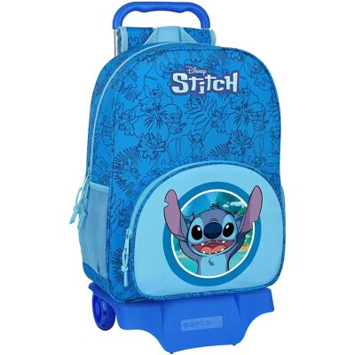 Sac d'école Stitch Bleu - Sac à dos - Rembourrage ergonomique - Fermeture éclair Sac d'école Stitch Bleu - Sac à dos - Rembourrage ergonomique - Fermeture éclair