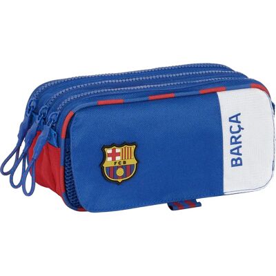FC Barcelona Podwójna Torba na Ramię Niebiesko Bordowa - Etui FC Barcelona Podwójna Torba na Ramię Niebiesko Bordowa - Etui