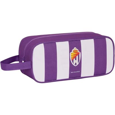 Reseslippershållare Real Valladolid C.F. - Reseslippershållare, Dragkedja, Vit Lila Reseslippershållare Real Valladolid C.F. - Reseslippershållare, Dragkedja, Vit Lila