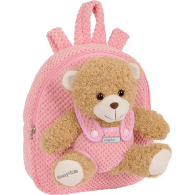 Safta Teddy Bear Pink Kinderrucksack - Kinder Tasche Safta Teddy Bear Pink Kinderrucksack - Kinder Tasche