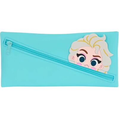 Étui scolaire Frozen bleu - 22x11x1 cm Étui scolaire Frozen bleu - 22x11x1 cm