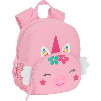 Safta Einhorn Pink Kindertasche - Schul Casual Safta Einhorn Pink Kindertasche - Schul Casual