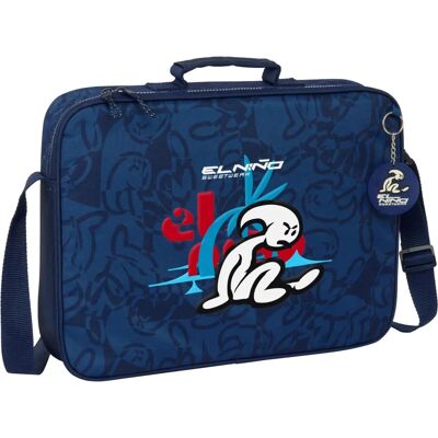 El Niño Paradise Navy Blue 38 x 28 x 6 cm - Schultasche El Niño Paradise Navy Blue 38 x 28 x 6 cm - Schultasche