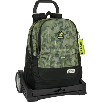 Sac à dos scolaire Kelme Travel avec roues - Décontracté 2 compartiments - Publicité Sac à dos scolaire Kelme Travel avec roues - Décontracté 2 compartiments - Publicité