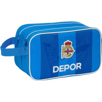 Blå Sportskoltoalettpåse R. C. Deportivo de La Coruña Blå Sportskoltoalettpåse R. C. Deportivo de La Coruña