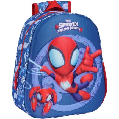 Sac à dos Marvel Spidey et ses amis incroyables Rouge Marine - Sac d'école - Publicité Sac à dos Marvel Spidey et ses amis incroyables Rouge Marine - Sac d'école - Publicité