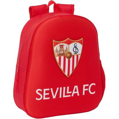 Sac enfant 3D Sevilla Fútbol Club - Rouge - Sac à dos enfant - Publicité Sac enfant 3D Sevilla Fútbol Club - Rouge - Sac à dos enfant - Publicité